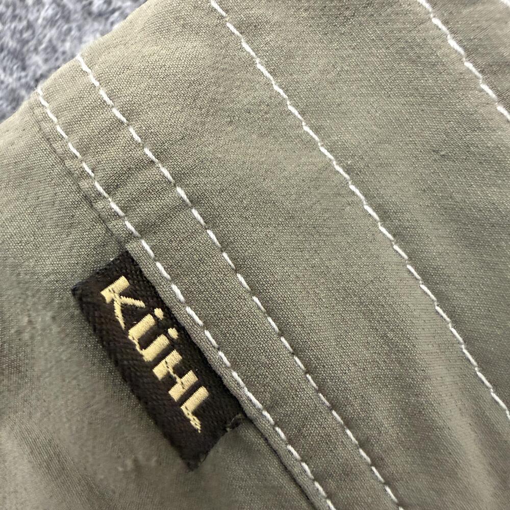Kuhl Shorts Mens 32 Beige Cargo Hiking Outdoor Performance Stretch 11 Inseam - Picture 3 of 16